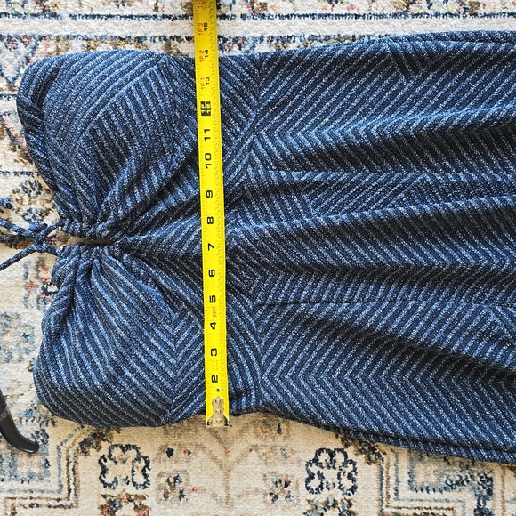 SPEECHLESS BRAND JUNIORS BLUE DRESSY DRESS SIZE 13 - Picture 11 of 16